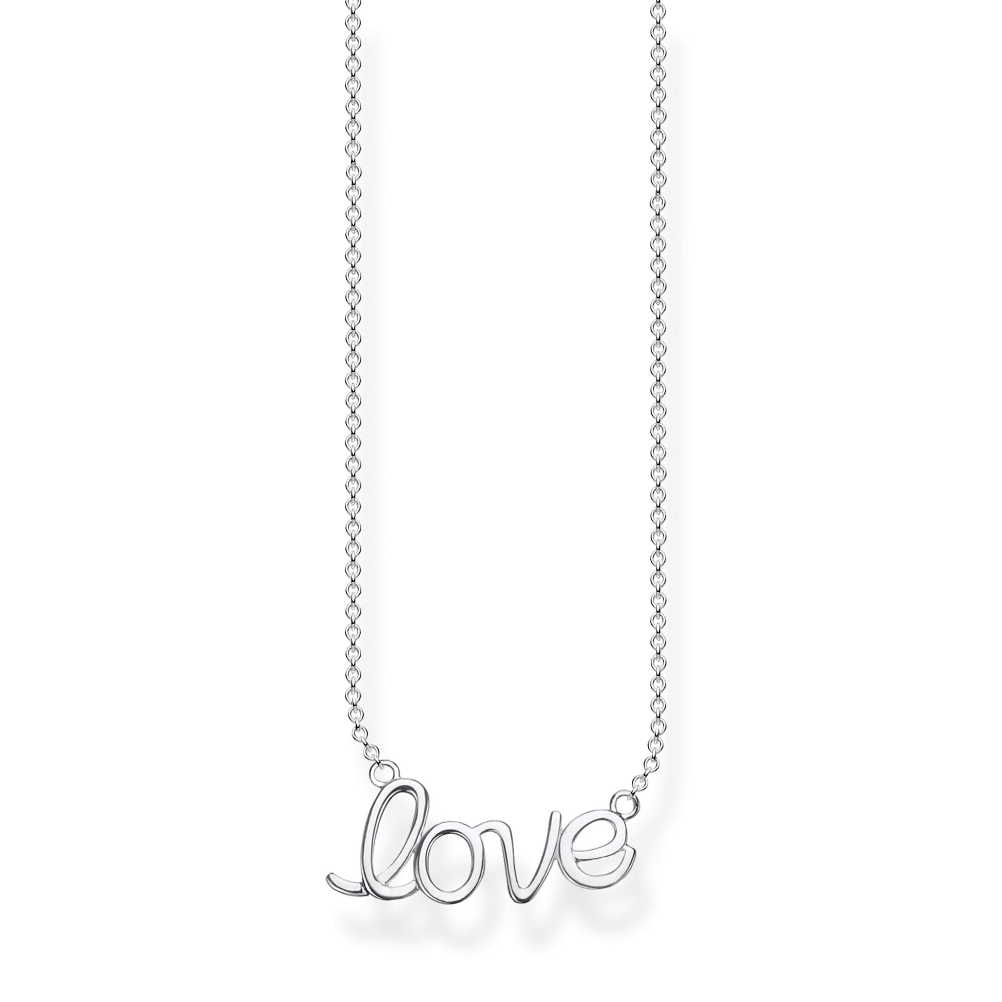 Thomas Sabo Women Necklace Love 925 Sterling Silver KE1847-001-21-L45v