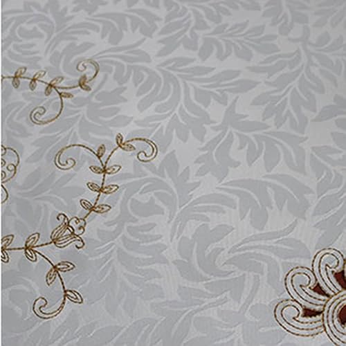 Miniatura 5 de Hsvanyr Doilies - Mantel bordado de tela con encaje para centro de mesa 23 x 47 pulgadas delicado bordado y corte