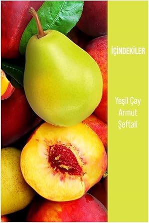 Ice Tea Pear Peach Cold Tea No Sugar Added 250 ml x 12