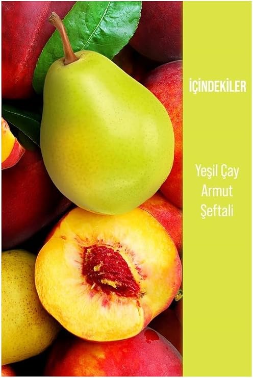Ice Tea Pear Peach Cold Tea No Sugar Added 250 ml x 12