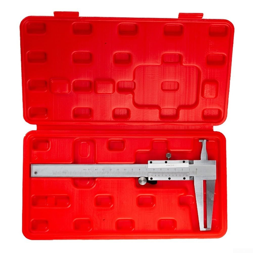 Calibrador Interno Doble Surco para acero Inoxidable Instrumento Medición Industrial 9-300mm Carpintería Mecanizado(9-200m)