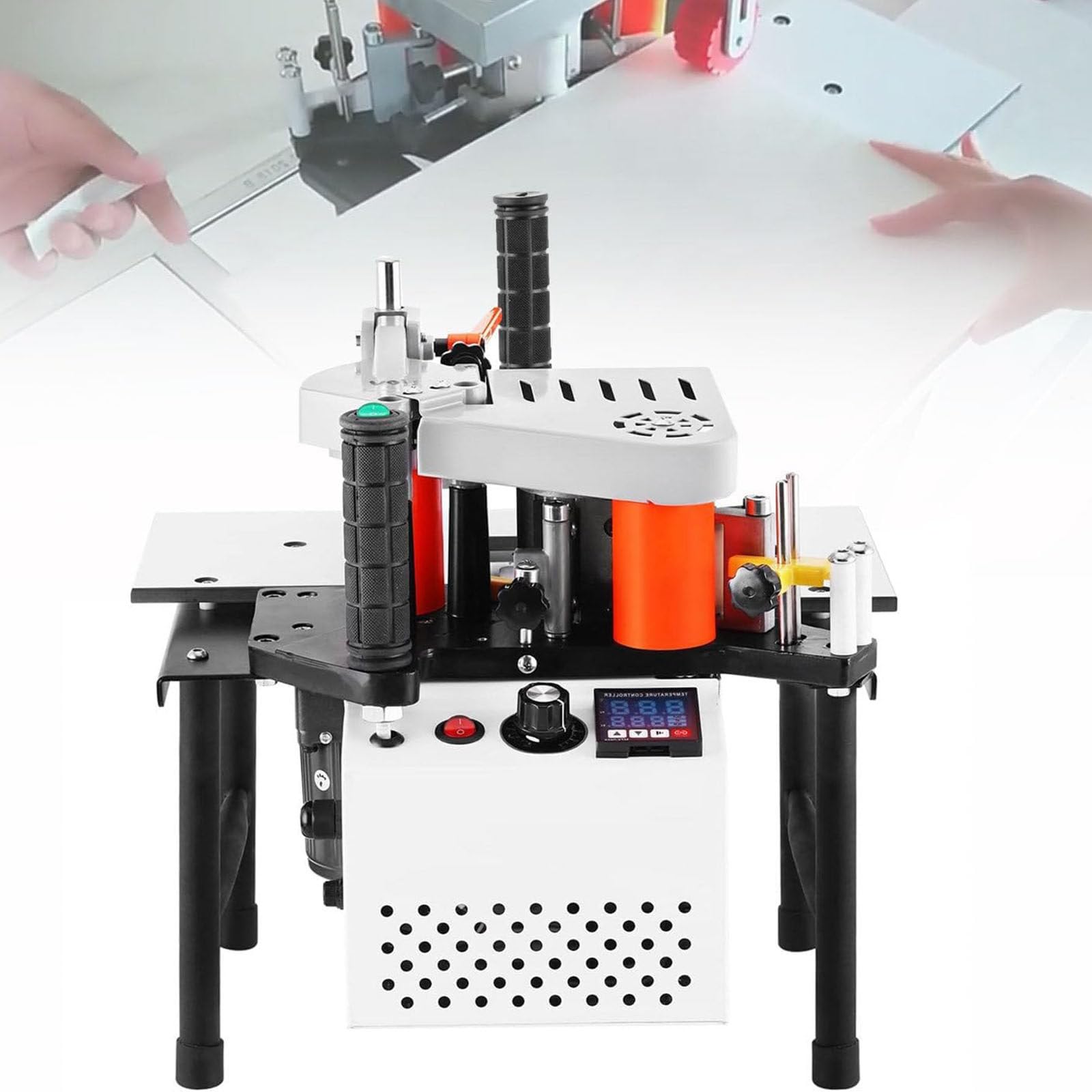 Machine à plaquer les chants portable bois pour l'agencement de mobilier