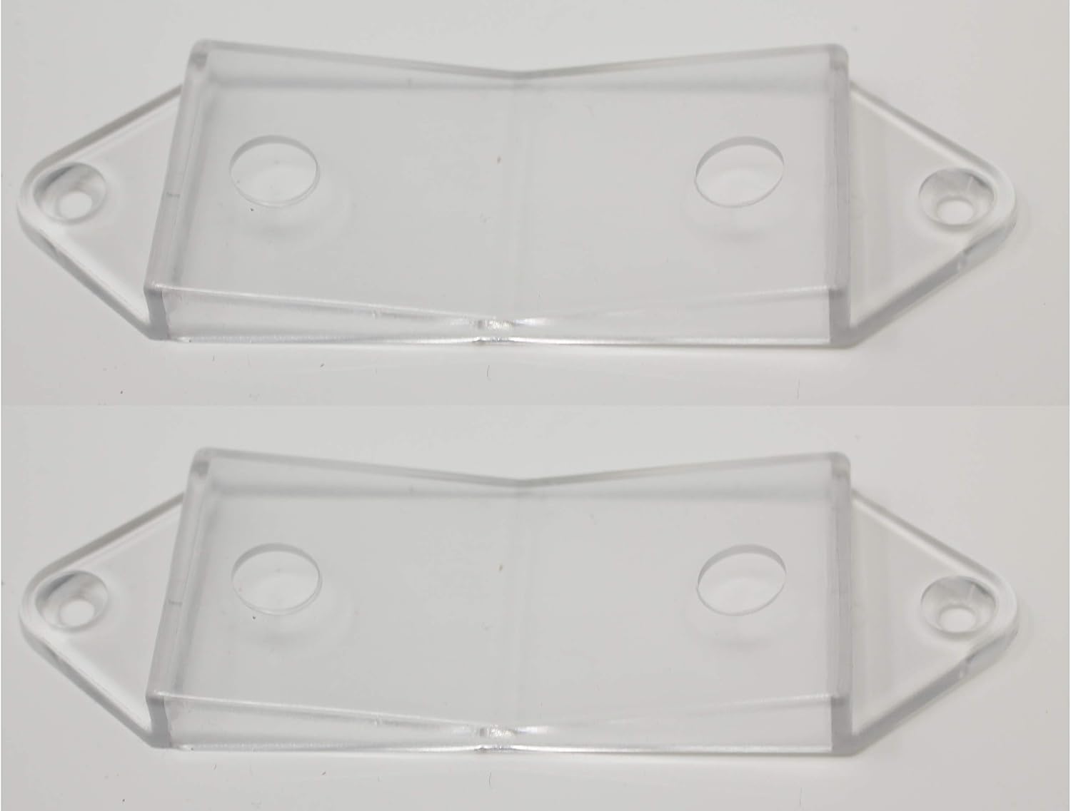 Clear Rocker Switch Plate Cover Guard 2 Pack Keeps Light Switch ON or