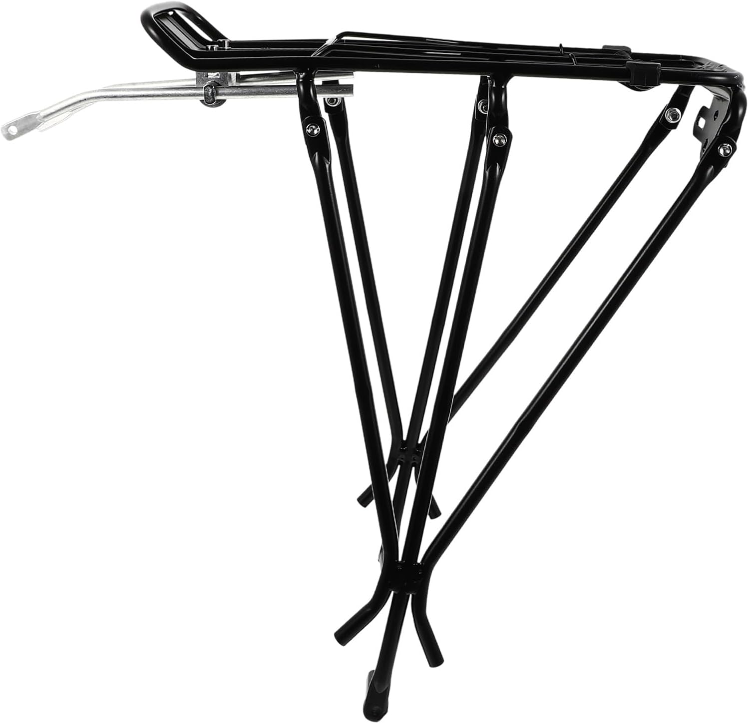 Mountain Bike Cargo Rack Aluminum Alloy Bike Rear Seat Storage Rack Heavy Duty