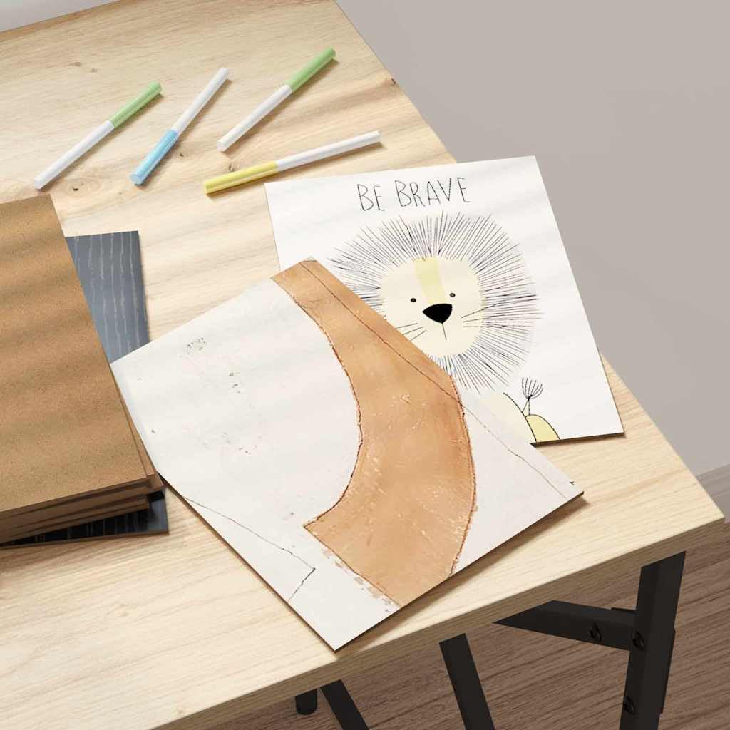Pannelli Decorativi 150 PCS Rovere Nero 15 x 21 x 0.27 cm,Materiali per Hobby e Artigianato,Forme e basi per attività Creative,Forme e Legno per attività Creative,10.3 kg -885540