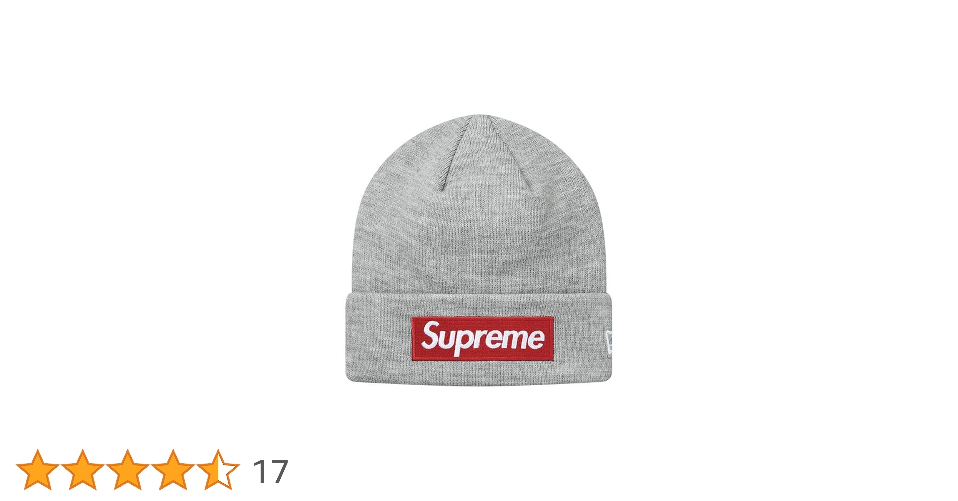 supreme × newera ニット帽 ニューエラ　シュプリームボックスロゴ Amazon | [ニューエラ] SUPREME ニット ビーニー 【BOX LOGO