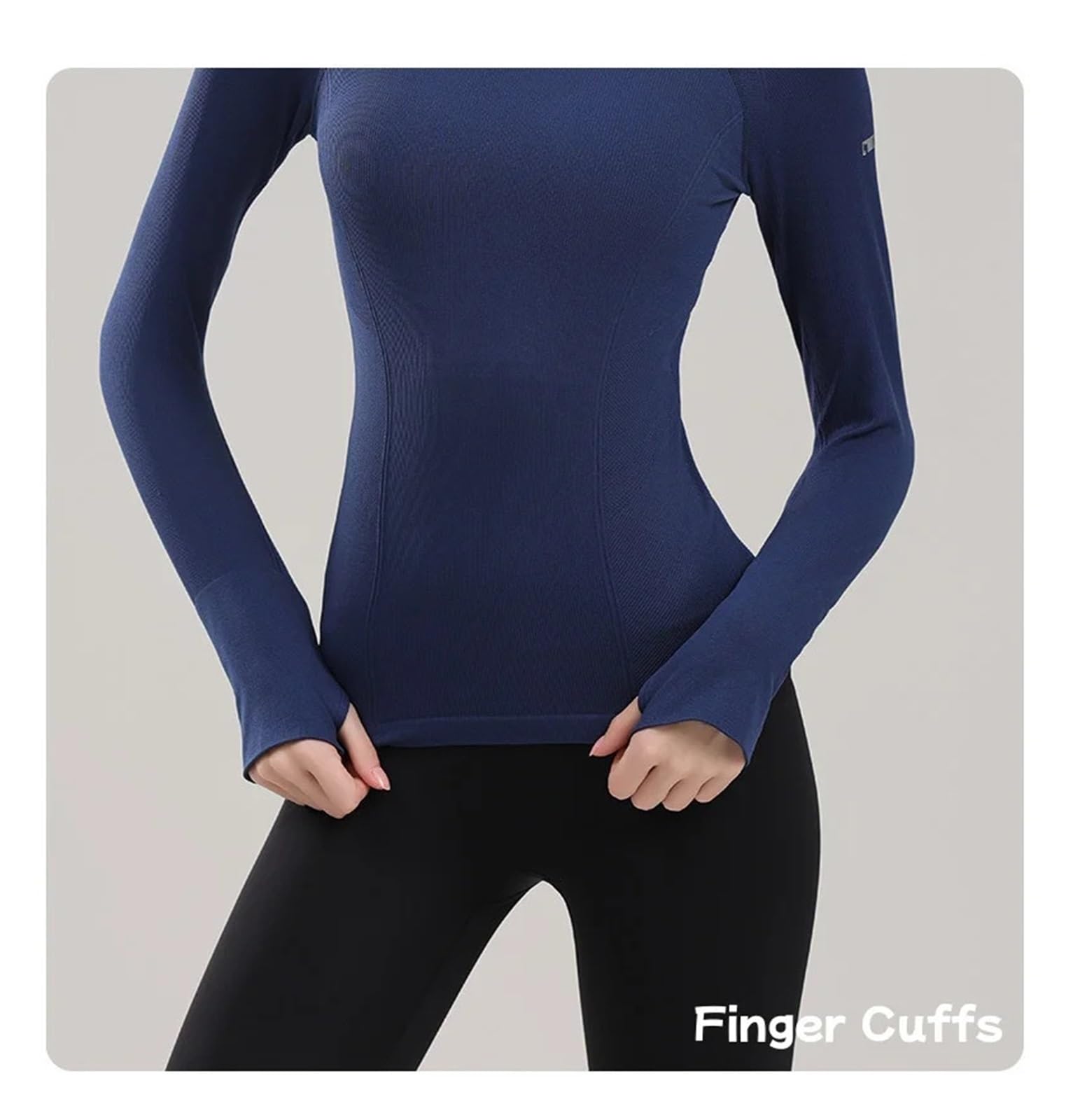 Maglia Palestra Donna Pilates Yoga Abbigliamento Donna Autunno Corsa Allenamento Stretto Slim Sport Manica Lunga Top Fitness Professionale Palestra Traspirante