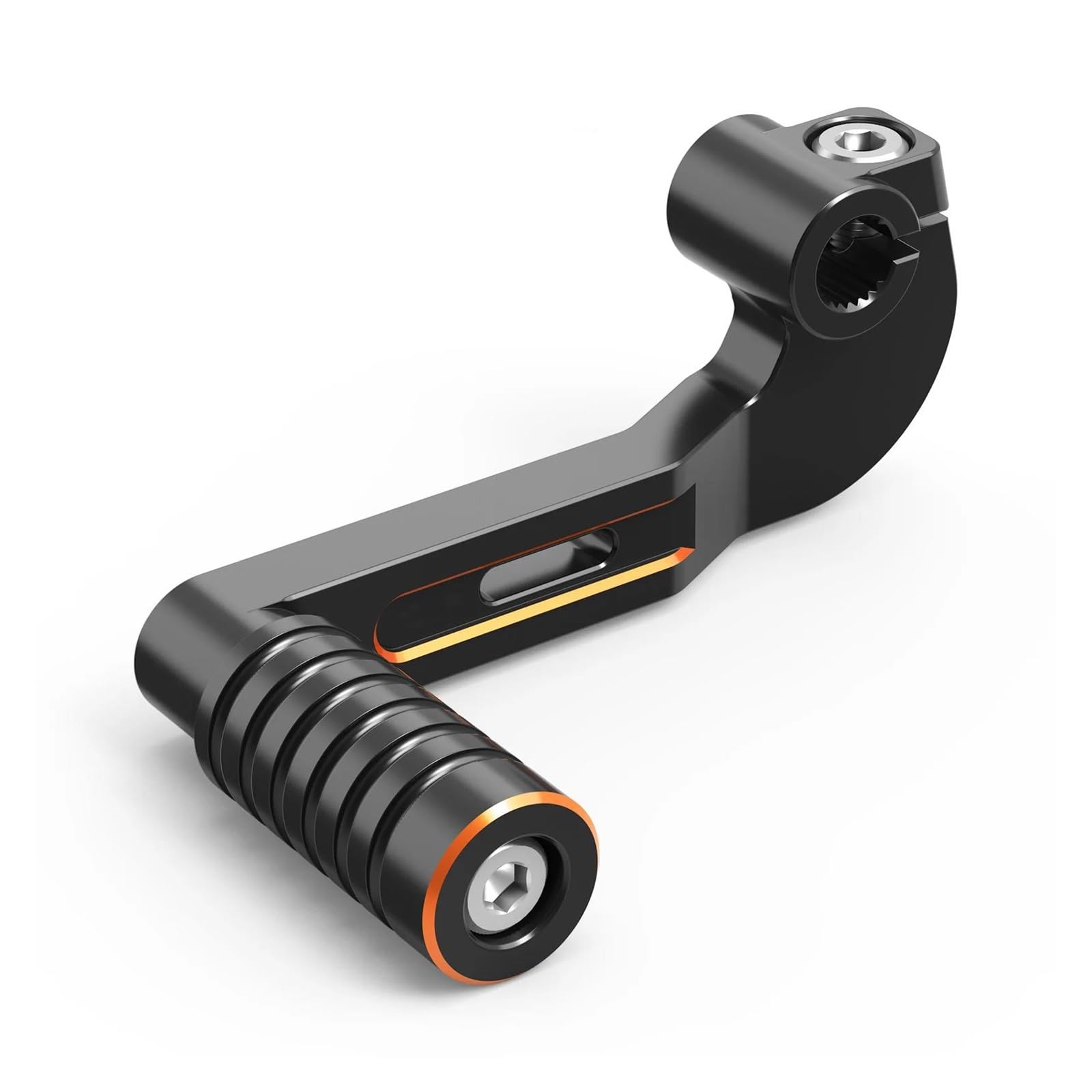 Liogiugimz Black Orange For Harley Iron 883 Xl883n 2009-2019 Sportster 883 Super Low Xl883l 2011-2019 1200 Xl1200t 2014-2019 Motorcycle Gear Shifter Motorcycle Gear Shifter(Black Orange)