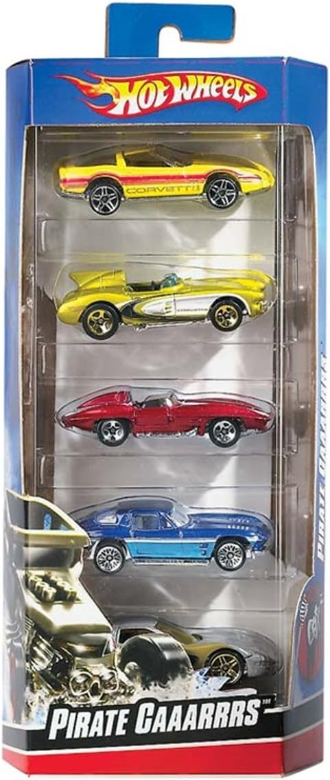 Hot Wheels 01806 Hot Wheels Car Assortment 5 Count