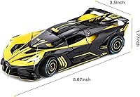 Vista 2 de Modelo de coche de juguete compatible con Bolide 1:24 de aleación fundida a presión, coche de juguete coleccionable con luces y música, juguetes