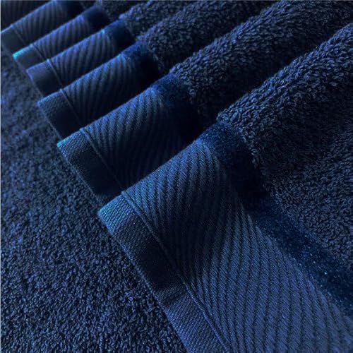 Kit com 5 Toalhas De Banho gigantes 150 x 80 gramatura 500 fio penteado