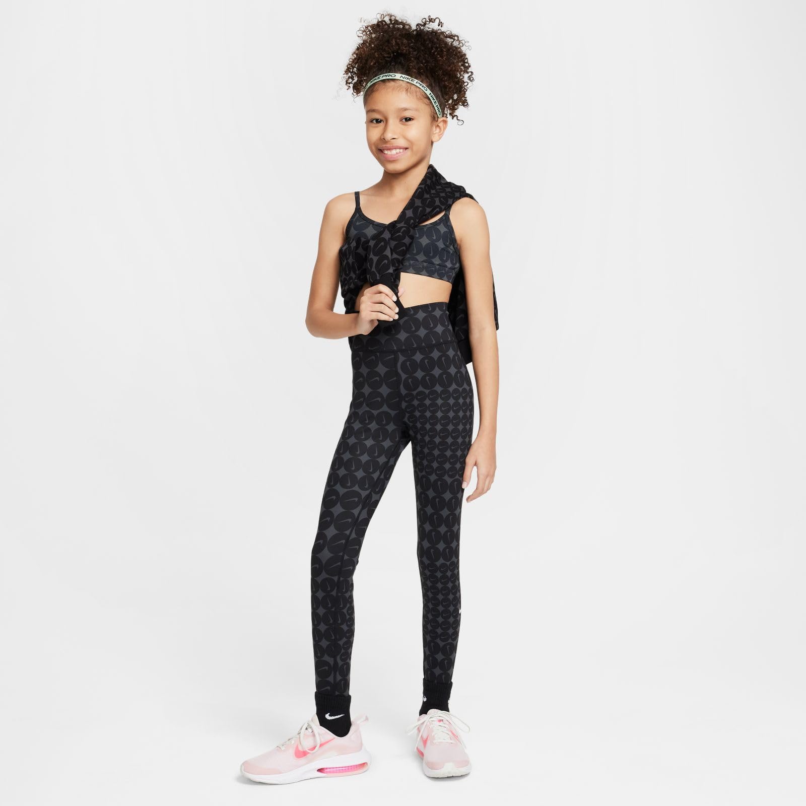 Nike - Leggings A Vita Alta Dri-Fit Nike One – Ragazza, Pants Bambine e Ragazze