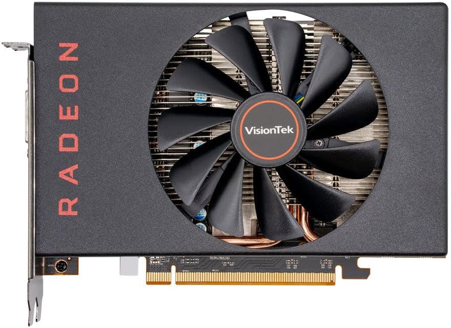 VisionTek Radeon RX 5500 XT Graphic Card - 8GB GDDR6-1.61 GHz Core, 128 bit Bus Width, DisplayPort, HDMI, DVI (901316)