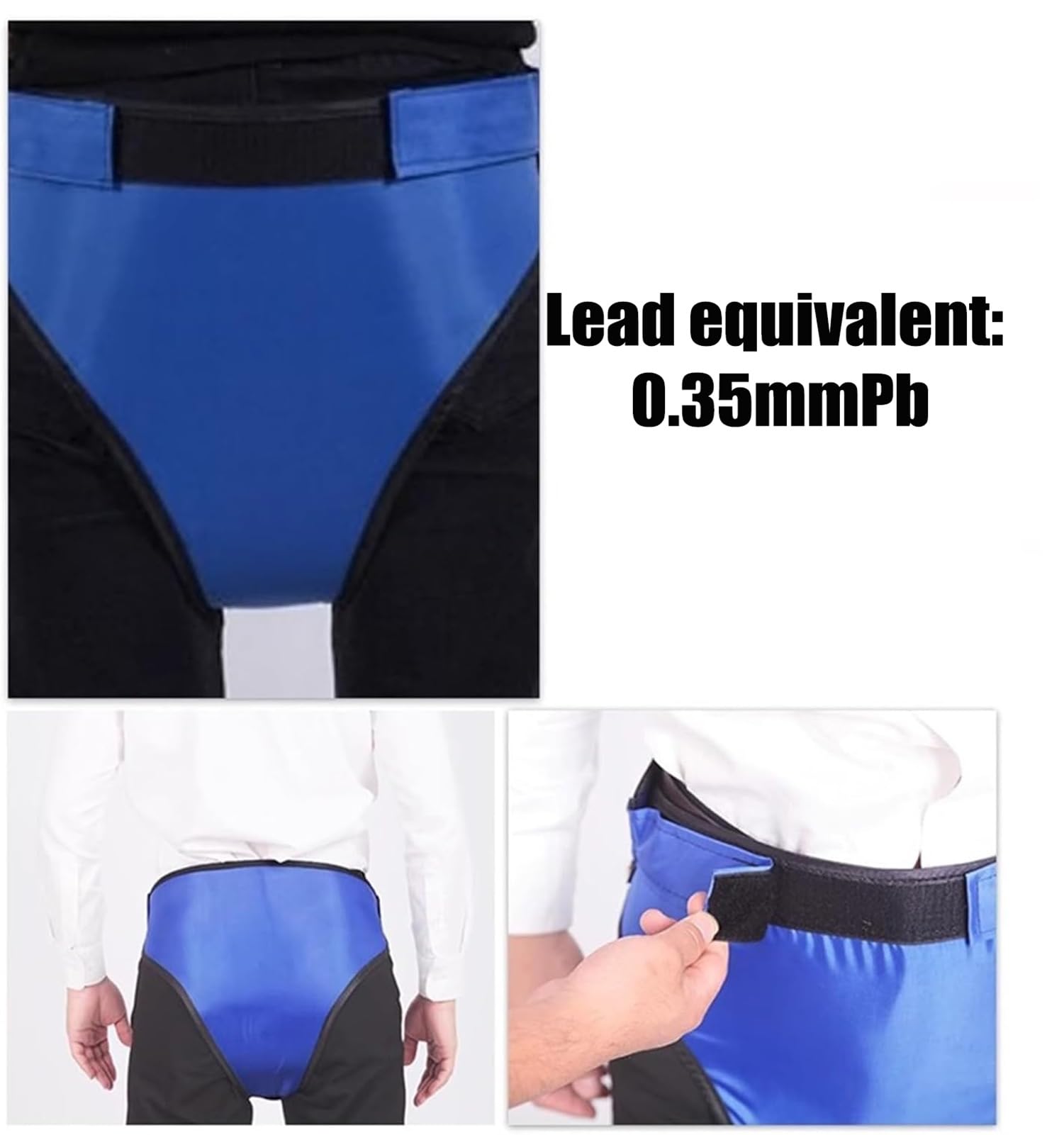 Delantal de Plomo Ropa Protectora De Plomo, Funda Protectora De Plomo Ligera Y Suave For Hombres, Con Cintura Ajustable