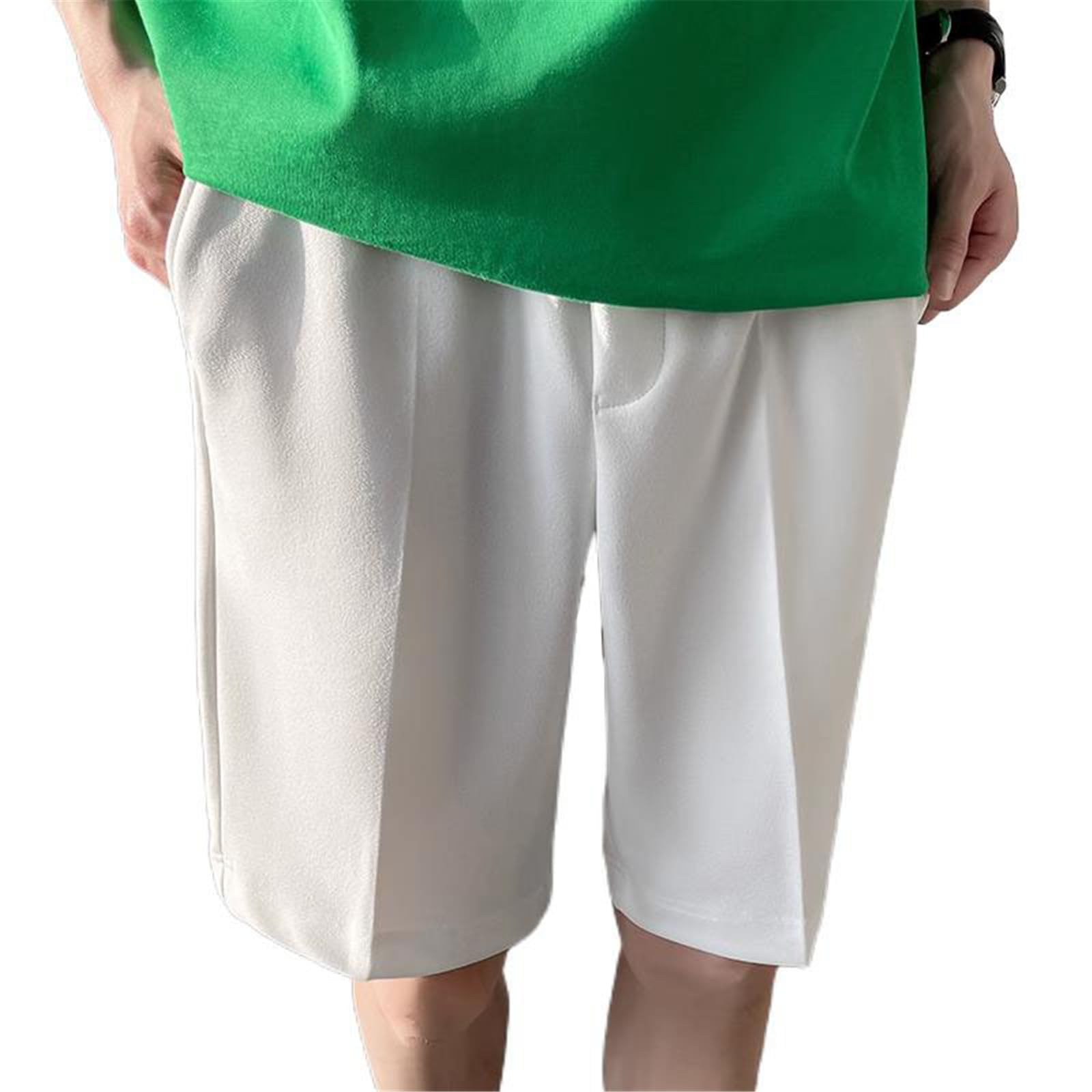 Mens Shorts Straight Leg Casual Summer Loose Fit Athletic Lightweight Short for Men