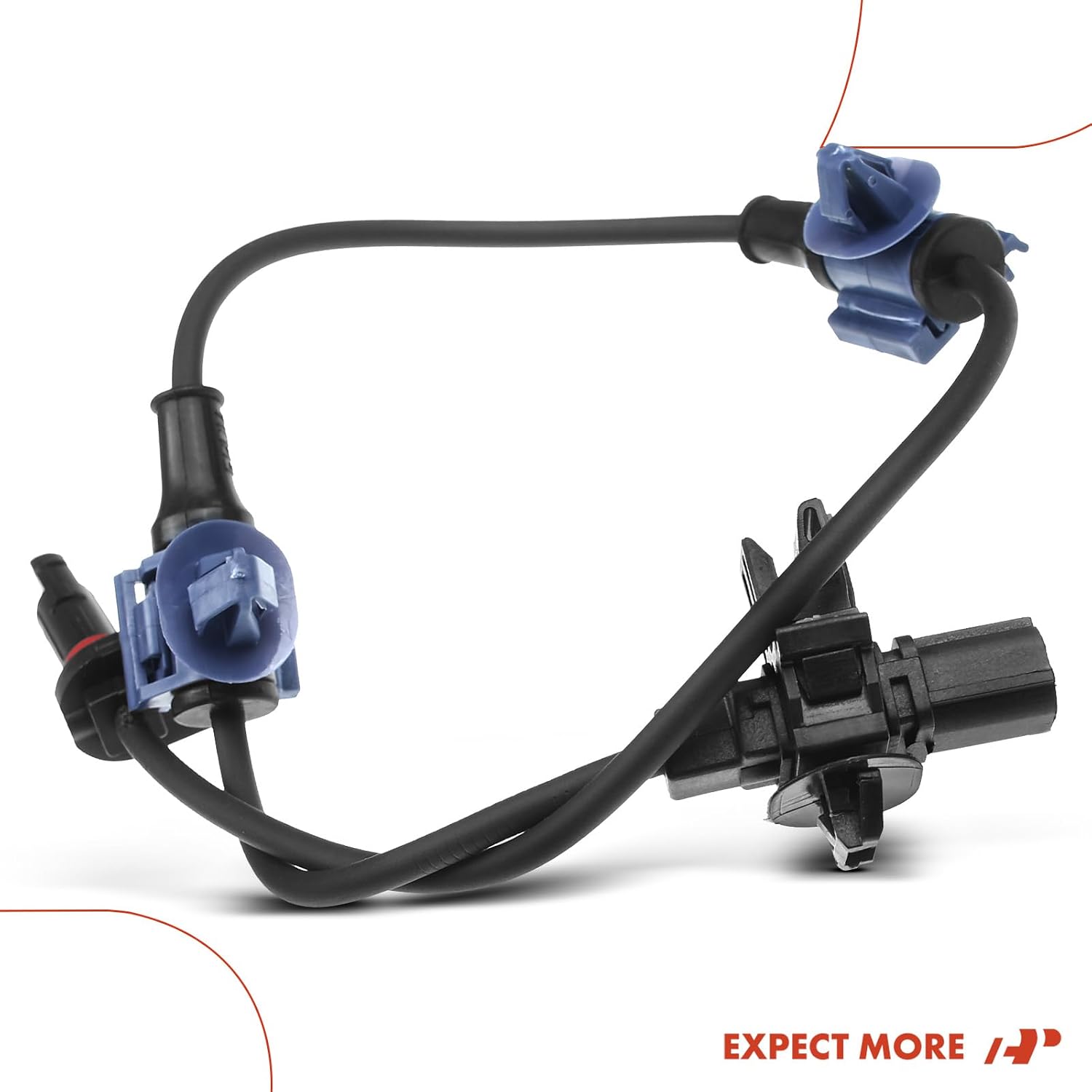 A-Premium Rear Right ABS Wheel Speed Sensor - Compatible with Honda Models - CR-V 2007 2008 2009 2010 2011, 2.4L - Rear Passenger Side, Replaces 57470-SWA-003, 57470-SWA-013