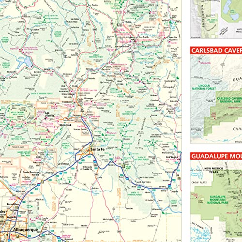 Rand Mcnally Easy To Read Folded Map: New Mexico State Map #TOP5