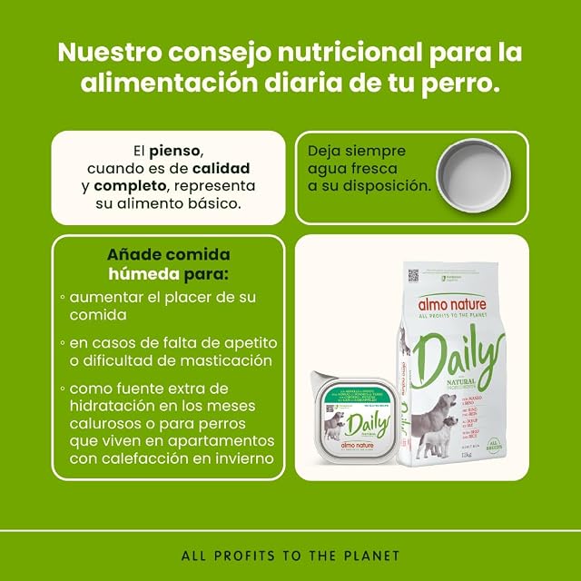 Foto 3 de 4 de Almo Nature Daily - Alimento Seco para Perros - Buey y Arroz - 12 kg