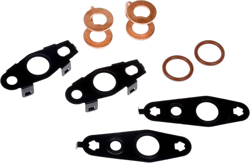 Kit de vedação da linha de óleo do turbocompressor Dorman 66248 para Ford e Lincoln – 1 kit