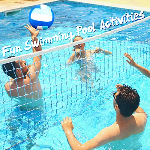 Chivao 2 Pcs Soft Volleyball Pool Volleyball Waterproof Size 5 Volleyball Water Volleyball For Pool Beach Indoor Outdoor Volleyball With Ball Pump And Ball Needle Accessories For Beginner Teen Adult #TOP1