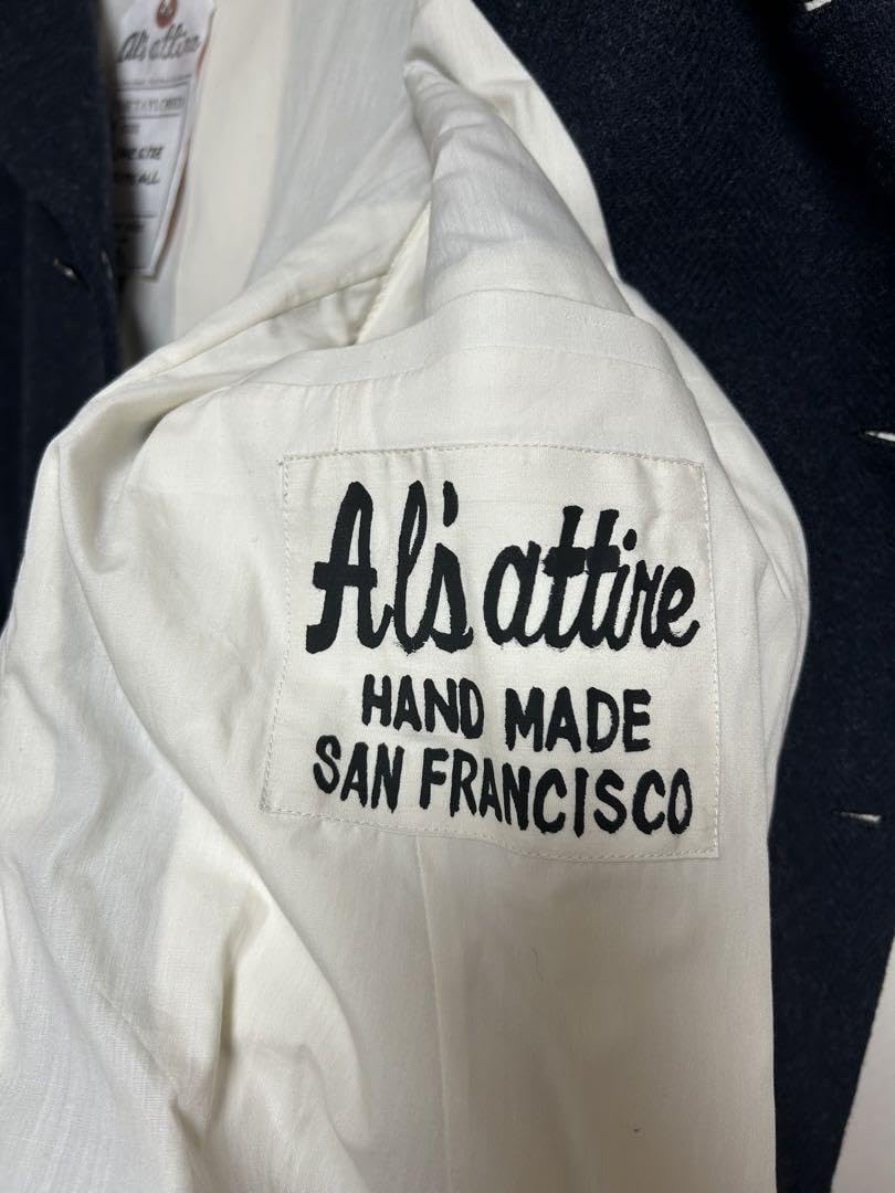Amazon.co.jp: ALS ATTIRE アルズアタイア テーラード ウールコート 