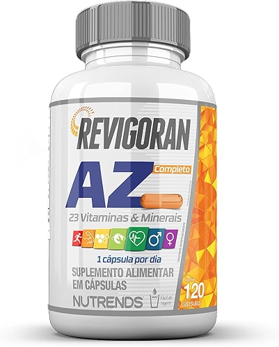 Nutrends Revigoran A-Z Multivitamínico Completo 120 Cápsulas
