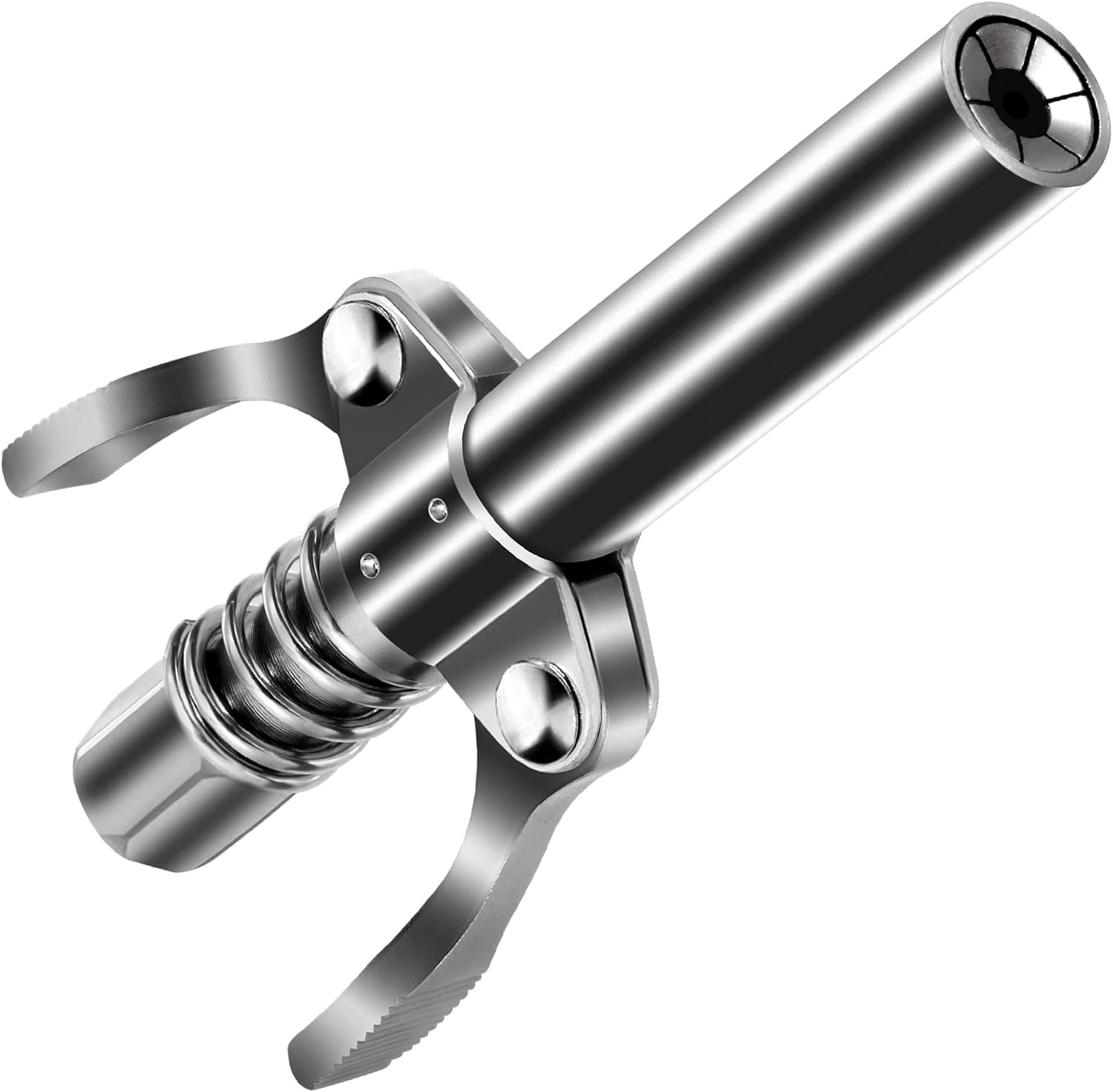 Tyimble Grease Gun Coupler 6 Jaws Securely Lock onto Zerk