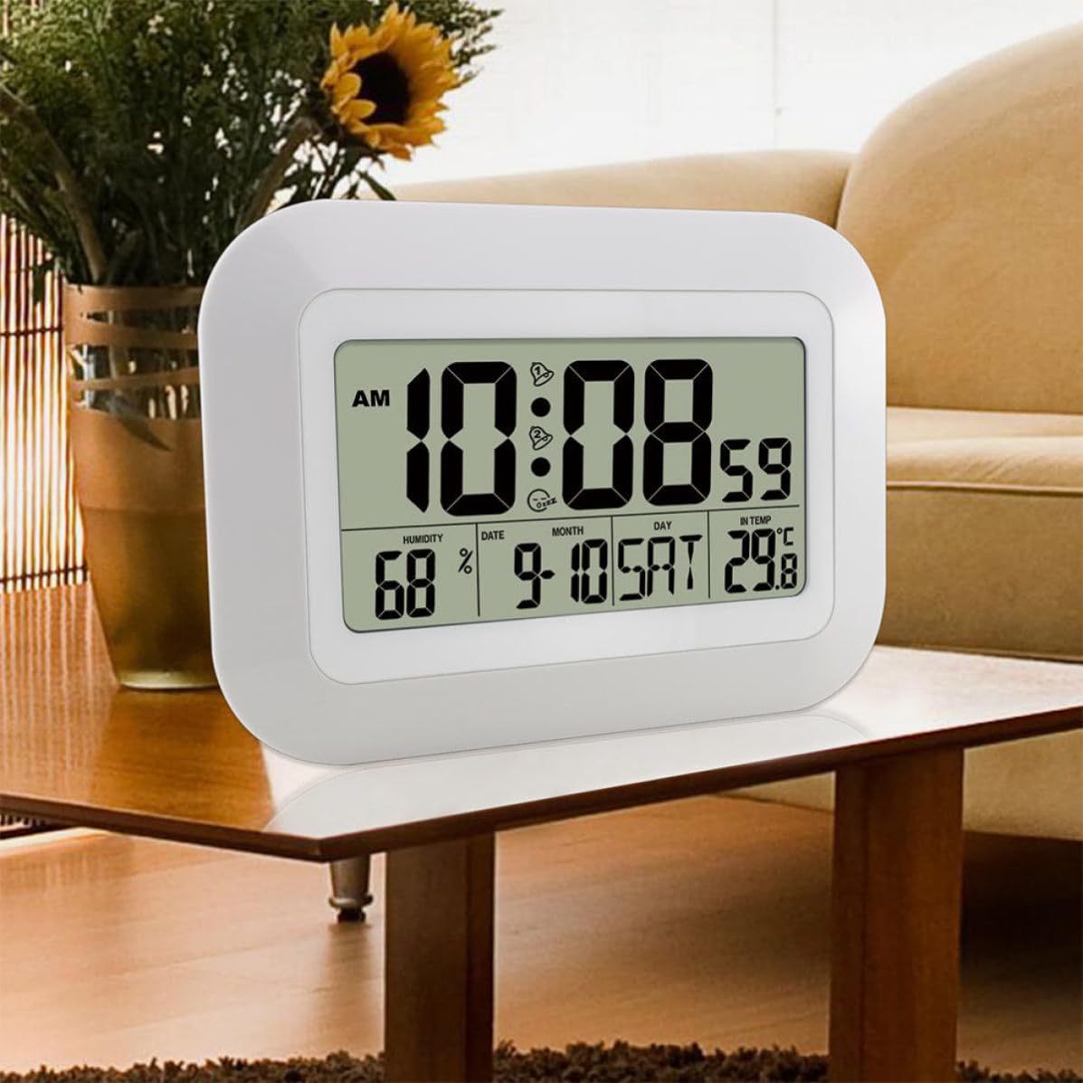 Levemolo Orologio Elettronico Digitale da Parete e Tavolo Data