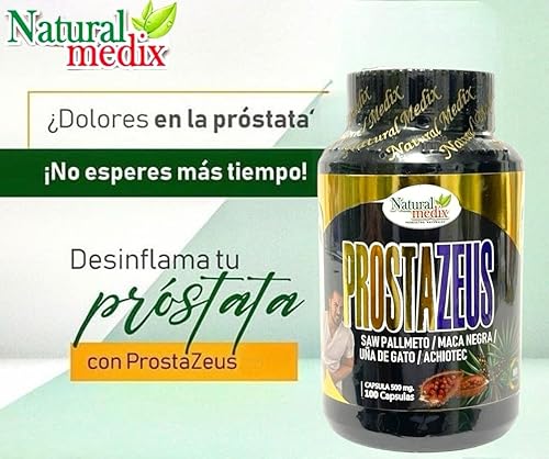 Miniatura 6 de Prostazeus Complex Formula  Apoyo natural de próstata con palma enana americana, maca negra, garra de gato y achiote  Cápsulas de bienestar para