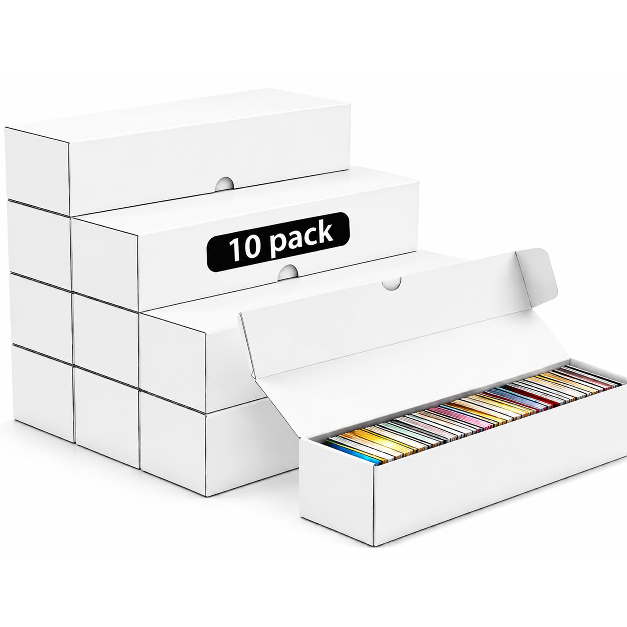 Amazon.com: JPPSUJJ Trading Card Storage Box 10-Pack, 1000 Count