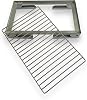 practicaloutdoor Folding Grill with Mobile Wire, Baking Stand, With Fire Mounted Grill Bag