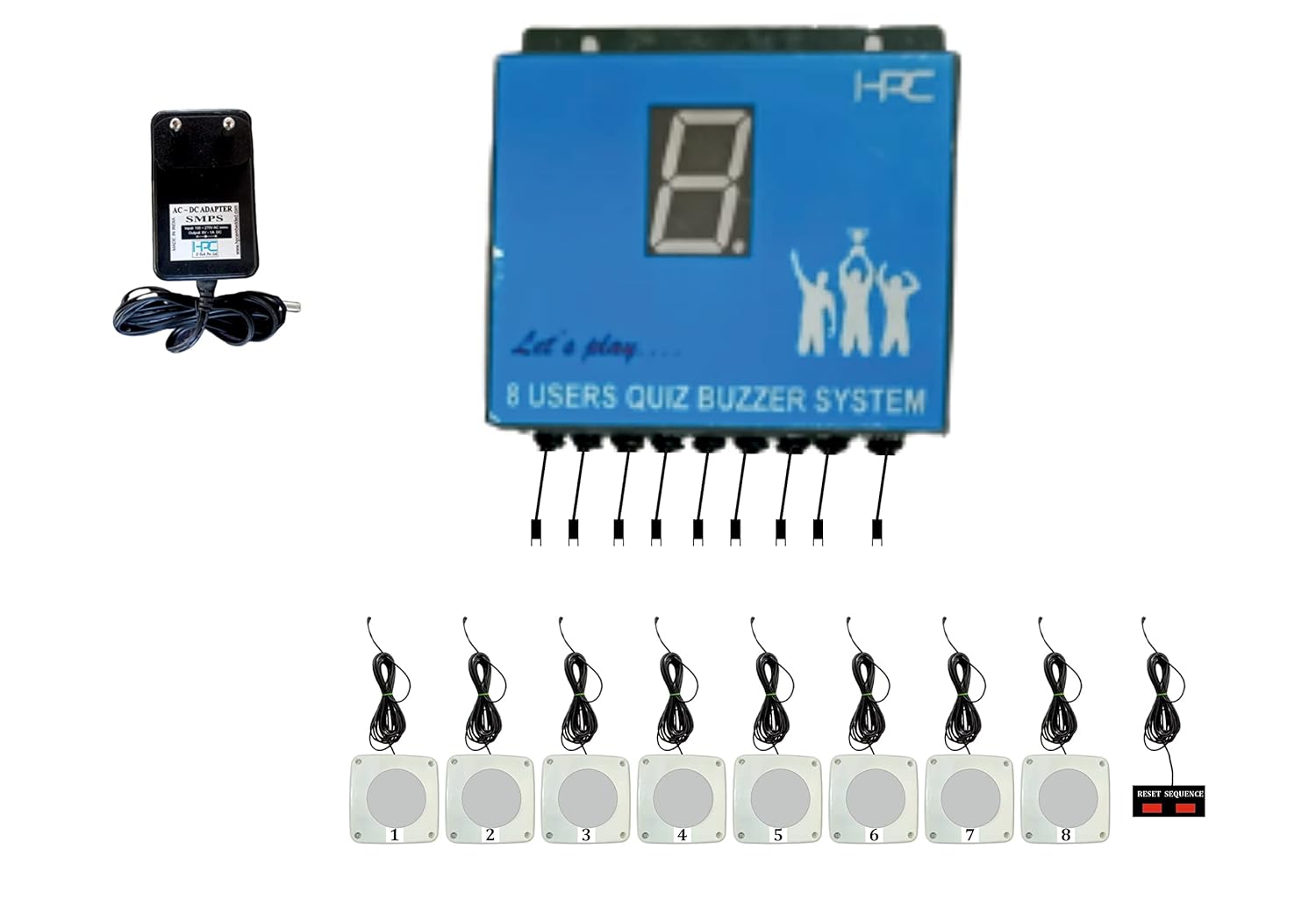 Quiz Buzzer Circuit Diagram