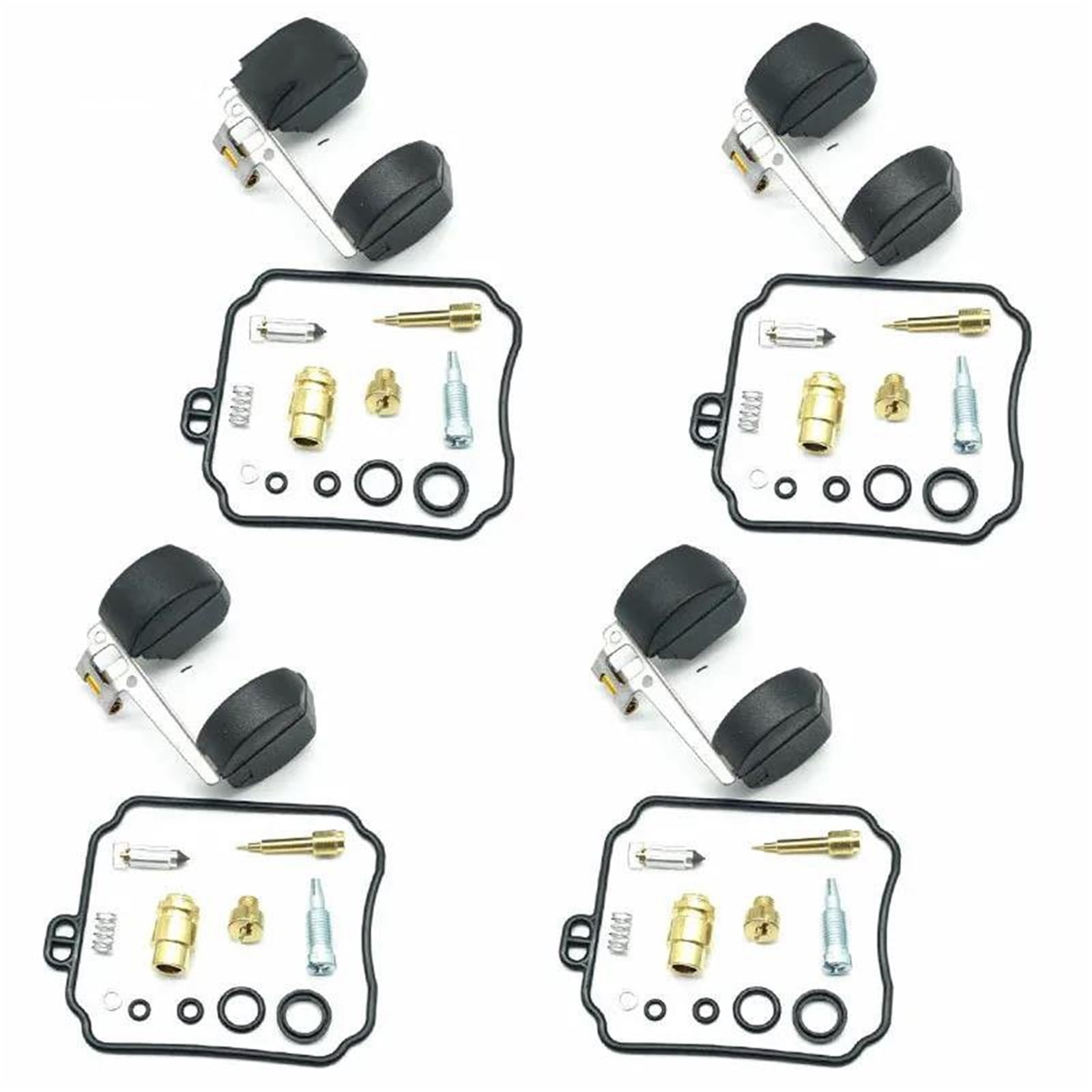 Kit De Reparación Carburador Motocicleta para XJ600N XJ600S XJ600 Diversion Reconstrucción Junta La Cámara Válvula Flotador Tornillo Herramientas Riparazione Carburador(Conjunto 2)