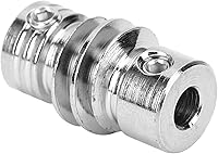 Vista 4 de Kit de engranaje helicoidal de impulsión, eje de metal de bronce de rueda alta torsión 20: 1 engranaje de gusano reemplazar para 4: 1, piezas