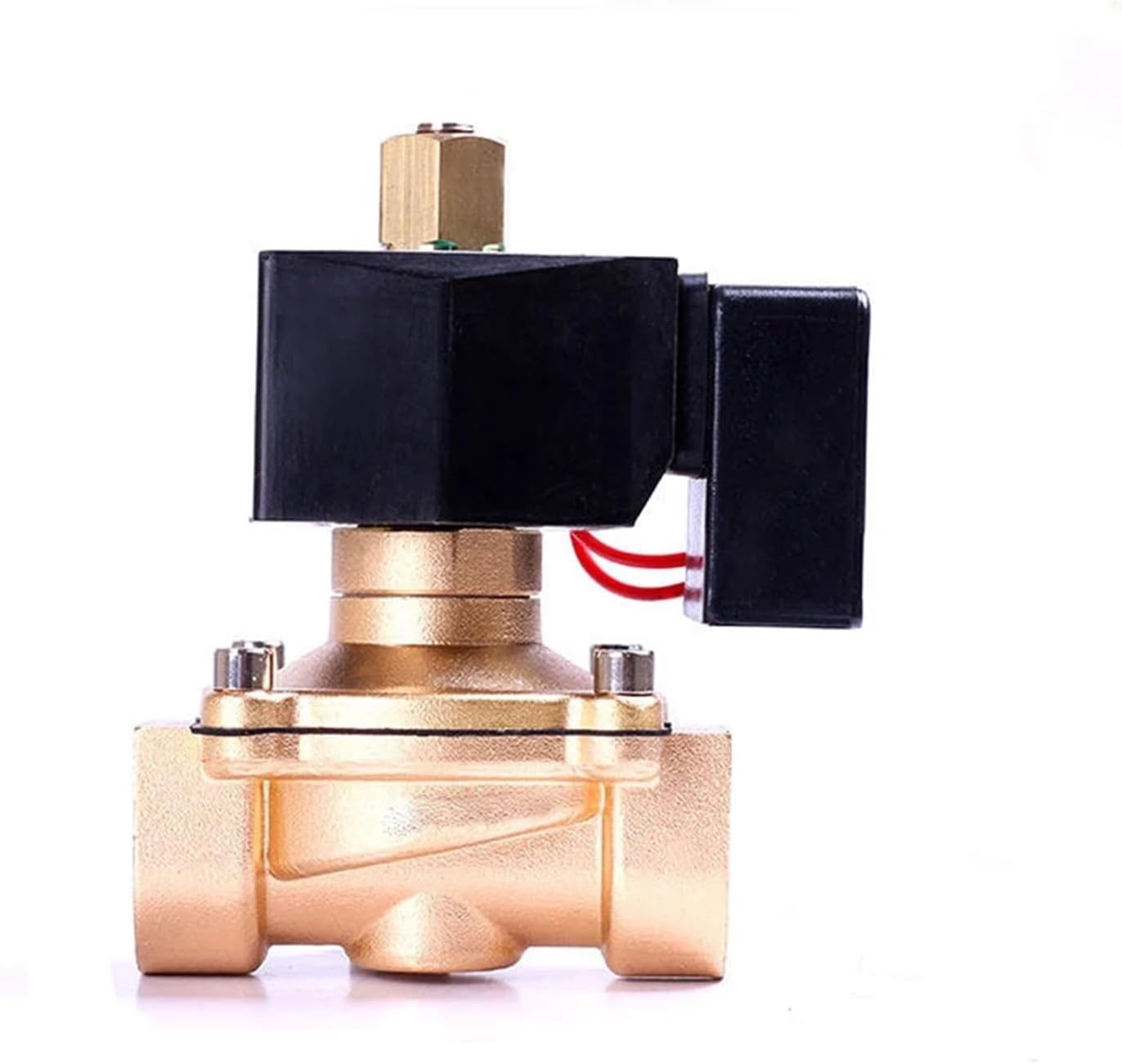 1" Normally Open Solenoid Valve Brass 24 hours Working Solenoid Valve No Heating Solenoid Valve(12VDC)