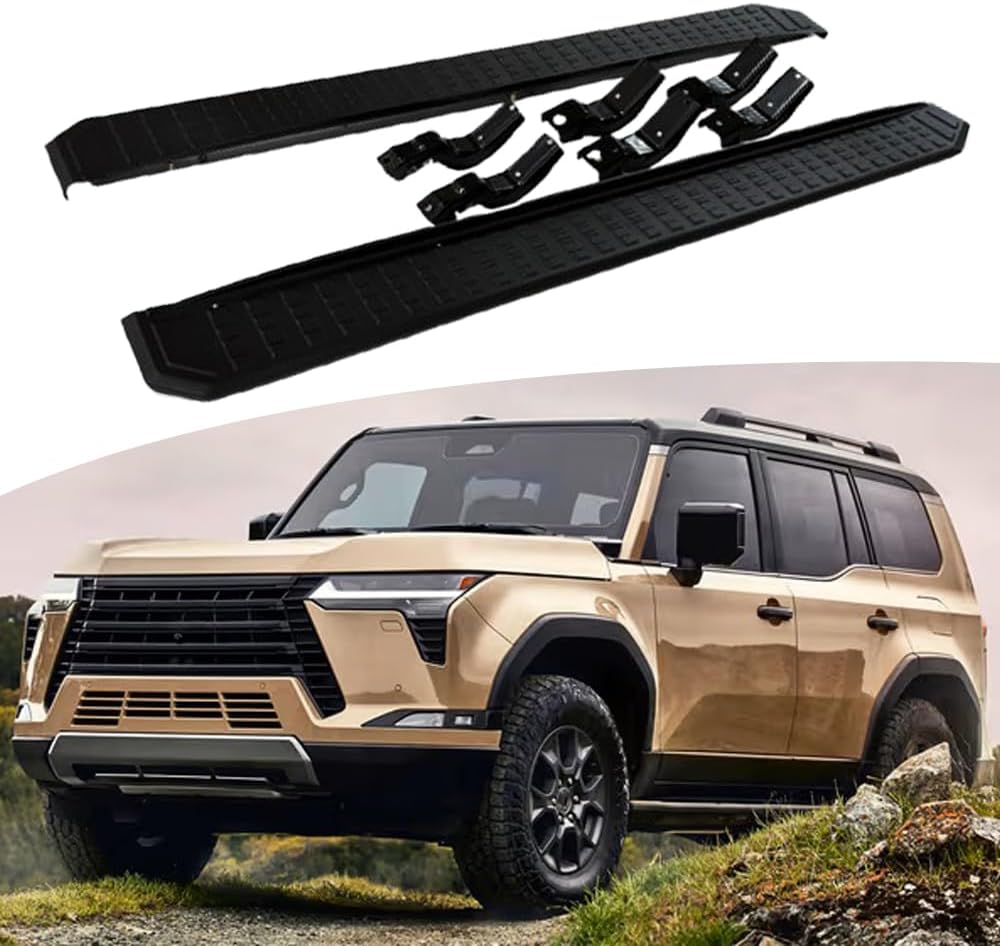 2PCS Side Steps Running Boards Nerf Bars Fits for Lexus GX550 J250 2024 2025 2026