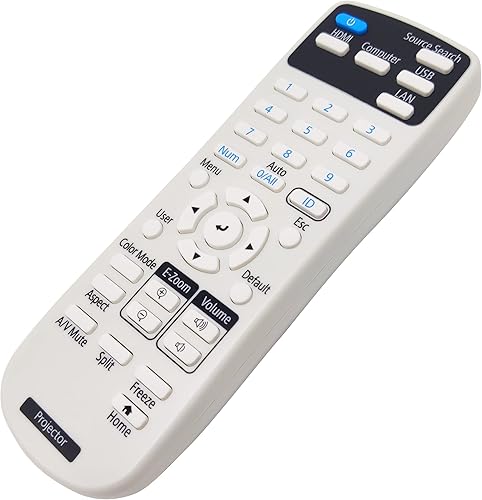 Miniatura 8 de Kindsion Control remoto compatible 1556256 para proyectores Epson MegaPlex MG-50MG-850HD KS1556256