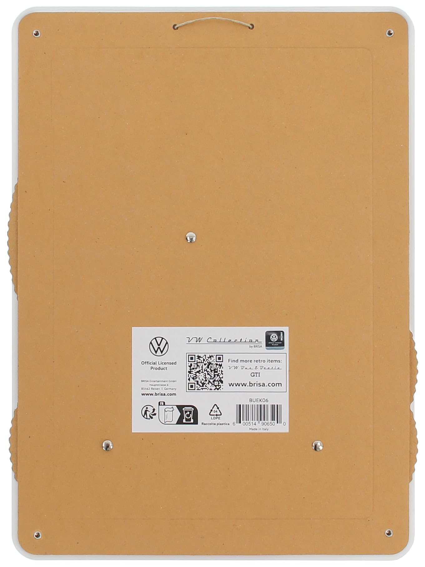 BRISA VW Collection, Volkswagen T1 Bulli Bus Continuous Calendar, Perpetual Calendar for Hanging (37 x 27 x 0.5 cm - Image 2