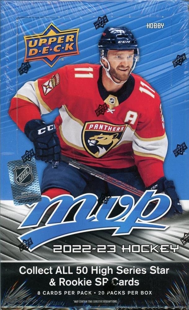 Upper Deck 2022-23 MVP Sealed Hobby Box - Hockey Collectible Card