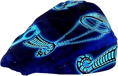 Cappello da donna per capelli lunghi da lavoro con fascia elastica  regolabile da lavoro per gli uomini che lavorano testa sciarpa 3D stampati  cappelli zodiacali segno orizzontale Oroscopo : Amazon.it: Abbigliamento