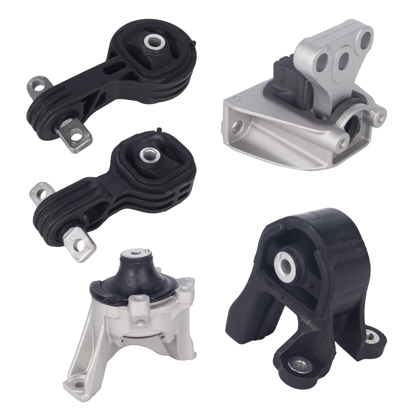 PAROD Engine Motor Mount Kit 4WD Fit for Honda CR-V 2007-2011 Replace#A4535 A4536 A4595 A4598 A65010