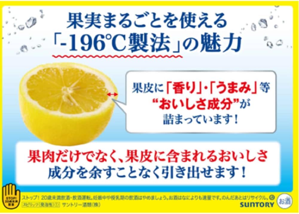 【糖類ゼロ 甘味料不使用】 サントリー チューハイ-196℃ ザ・まるごとみかん [ チューハイ 350ml×24本 ]