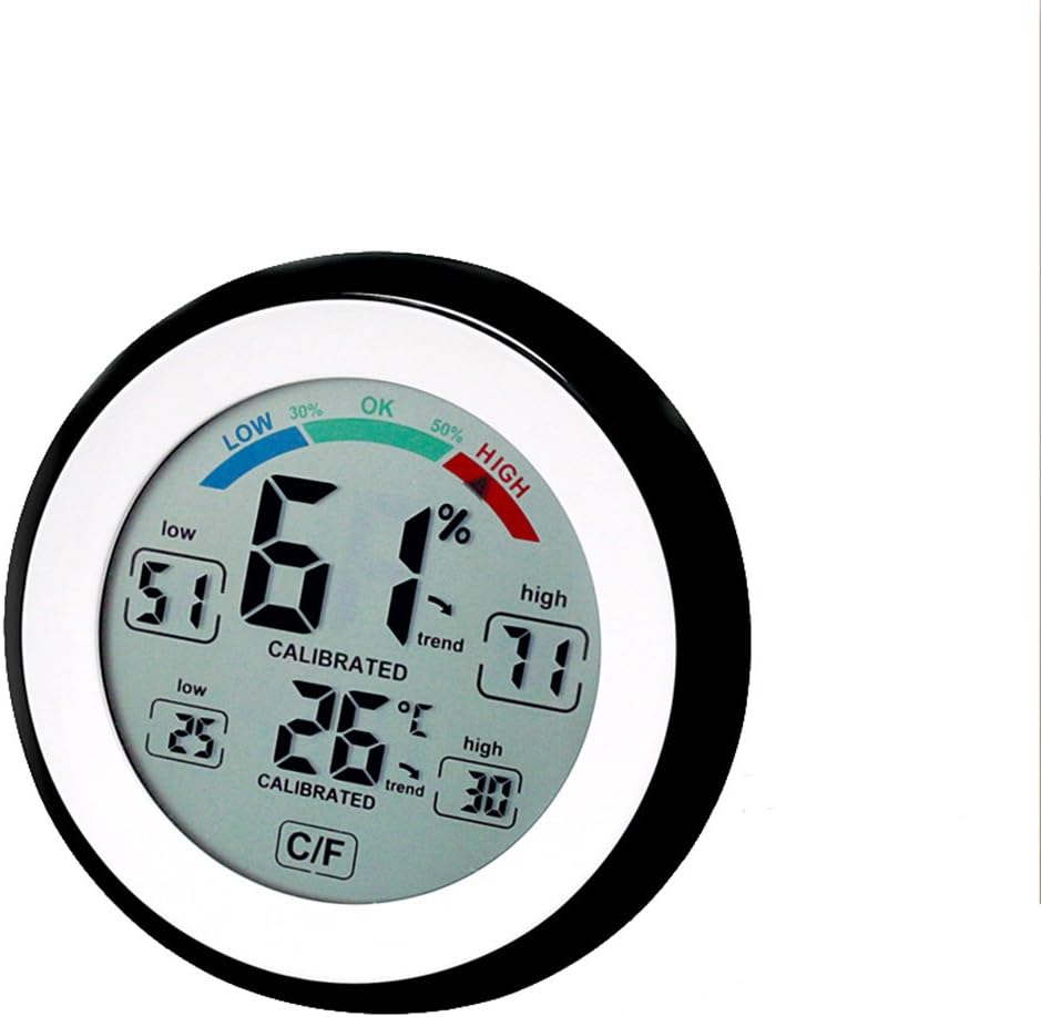 Enjoy Best Time Digital Indoor Hygrometer Thermometer,Home Room Wall