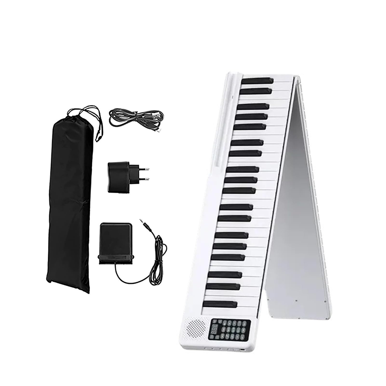 Amazon.com: 88 Full Size Portable Keyboard Piano Semi-Weighted