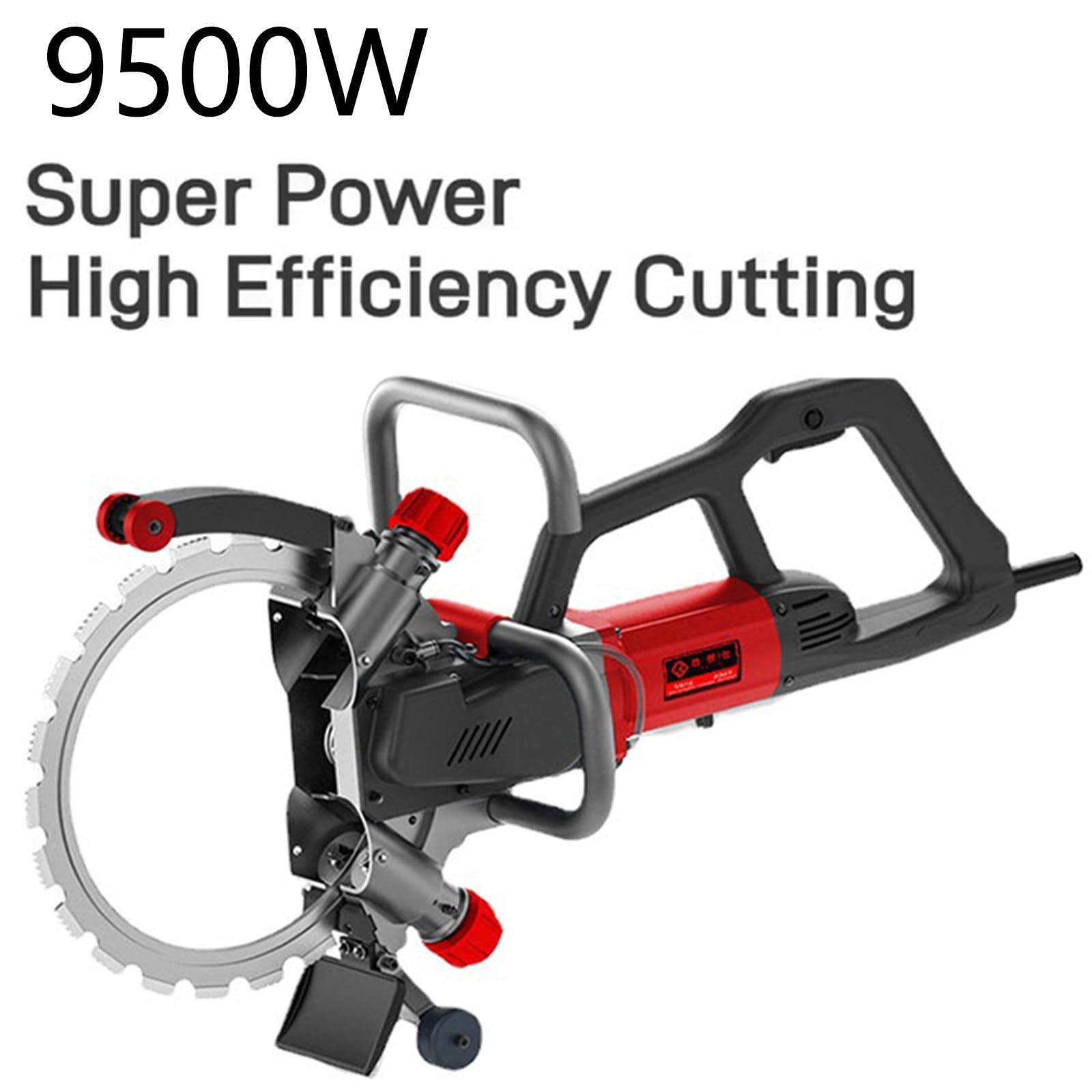 Sierra circular para cortar hormigón, profundidad de 370 mm, ergonómica y versátil para piedra, hormigón armado, materiales de pavimentación y ladrillos