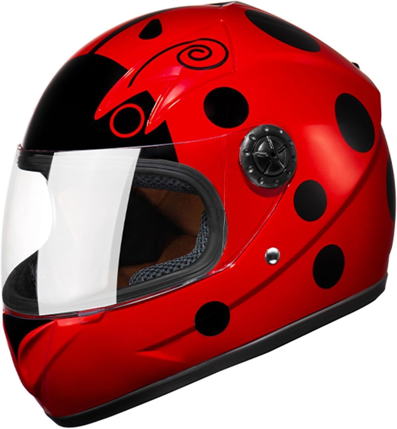 DOT Approved Cool Kids Helmet Youth Full Face Motorcycle 2-10 Years Old Boys Girls Street Scooter Bicycle Children Dirt-Bike Helmets Lightweight Go-Kart ATV Moped Racing