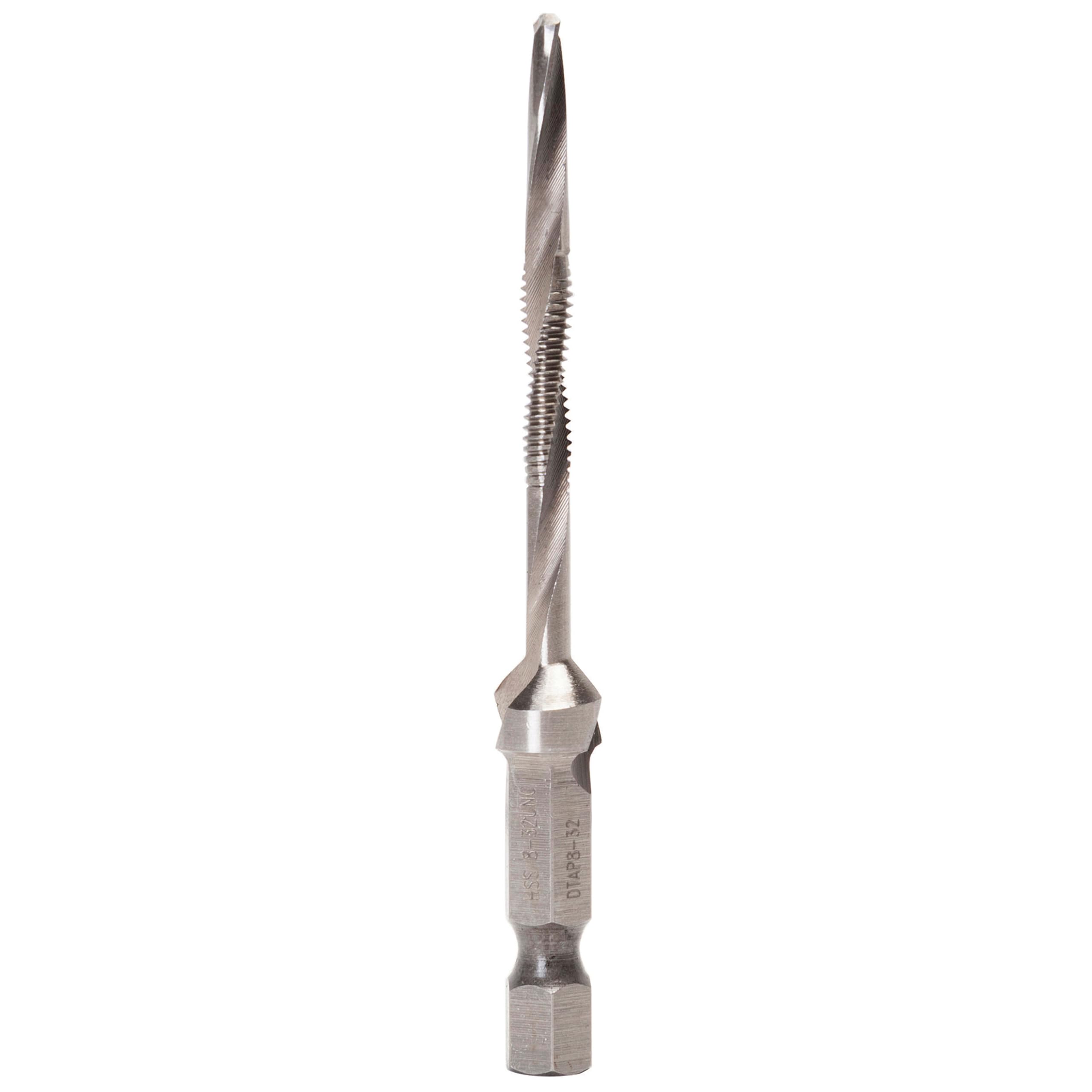 Foret taraudeur 8–32 NC Greenlee Dtap8–32 a double action percage rapide sans bavure