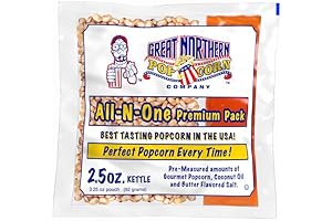 Great Northern Popcorn: 2.5oz Movie Theater Popcorn Kernels