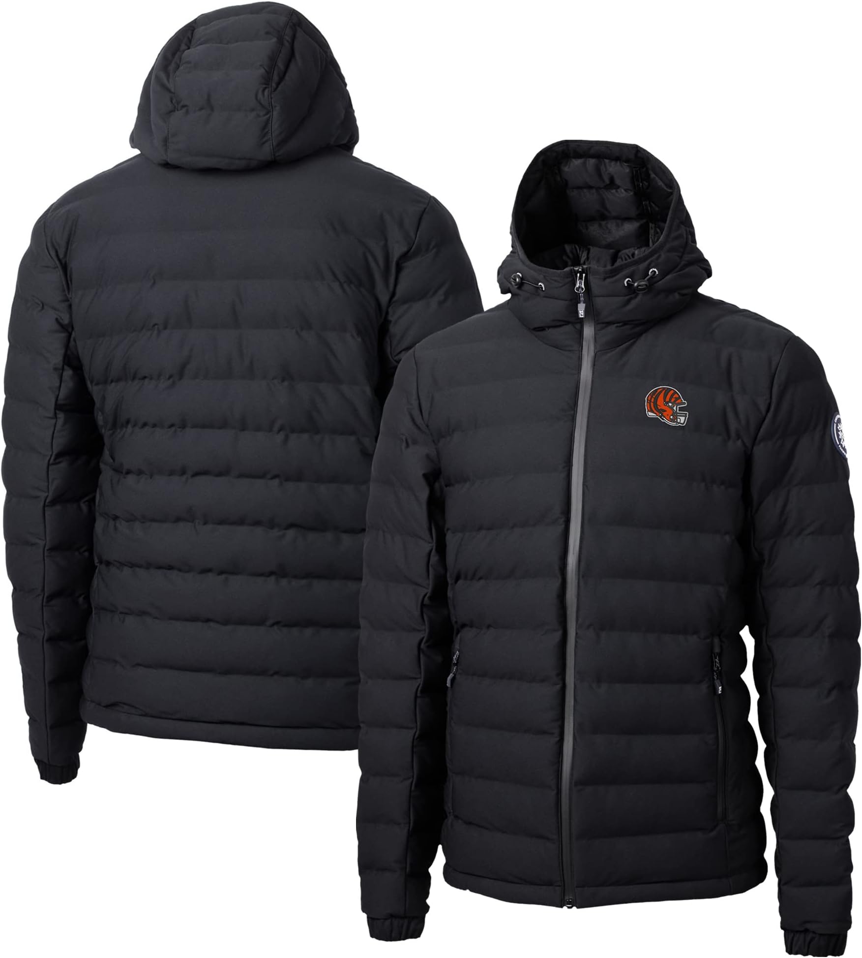 Cutter & BuckMen's NFL Helmet Mission Ridge Repreve Eco Insulated Puffer Full-Zip Jacket