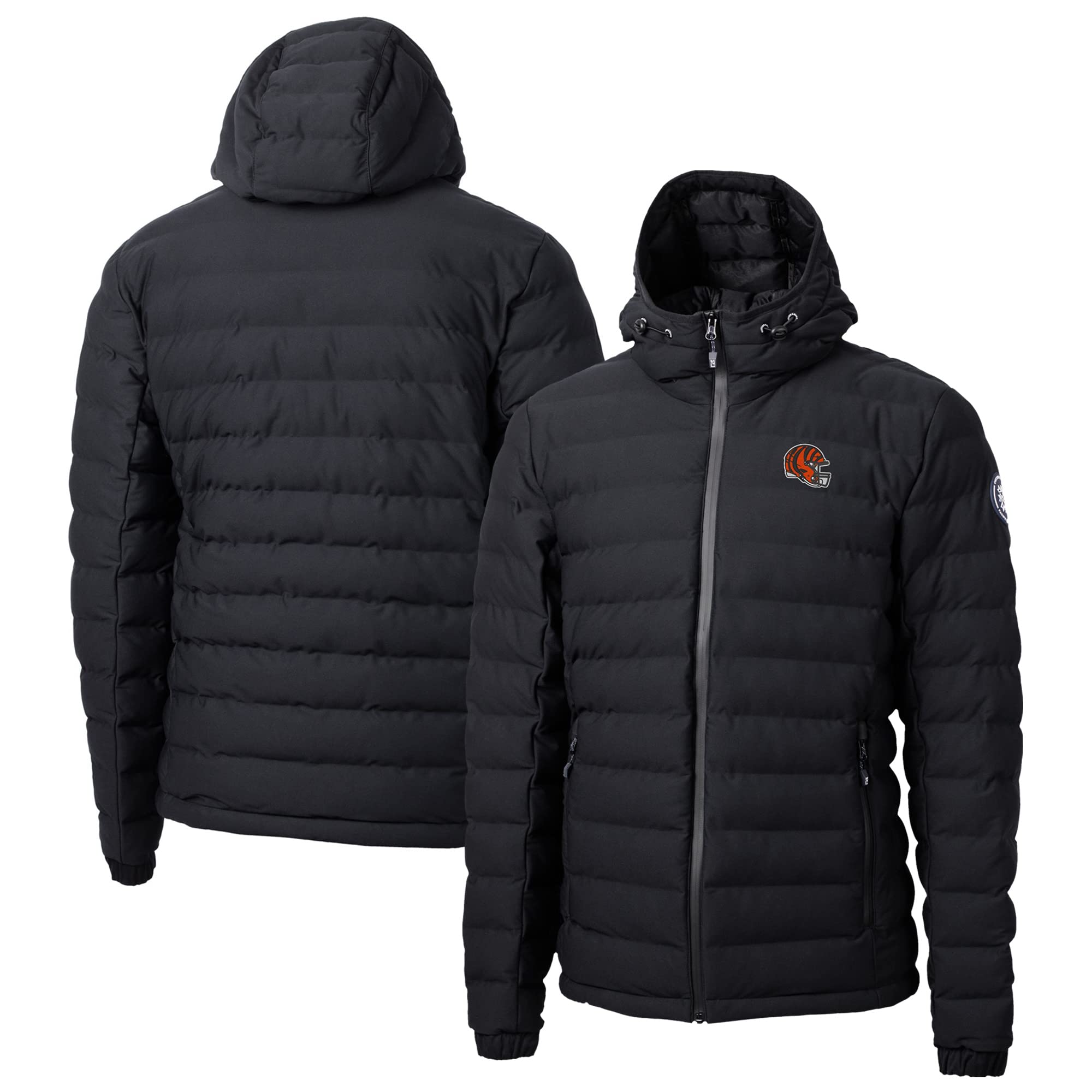 Cutter & BuckMen's NFL Helmet Mission Ridge Repreve Eco Insulated Puffer Full-Zip Jacket